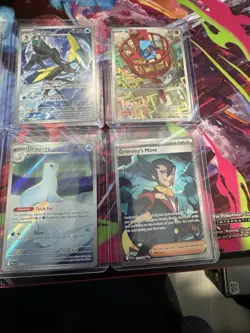 Mega Evolution And Phantasmal Flames Lot Of 14 Cards 12 IR And 2 Full Arts. - Image 5