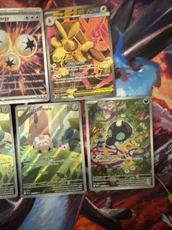 Pokemon TCG Phantasmal Flames/Mega Evolution Lot Of 9 (IR, Full Arts) - Image 5