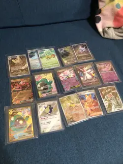 Pokemon TCG - Mega Evolution Phantasmal Flames Celebration Full Art SIR Iono Lot - Image 1