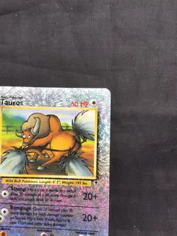 Pokemon Cards: Legendary Collection Reverse Holo: Tauros 65/110 - Image 4
