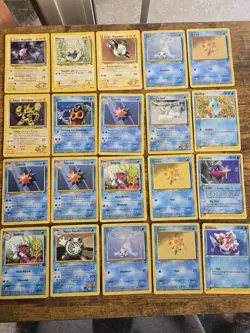 Lot of 50 Pokemon Basic/Common Cards - Image 1
