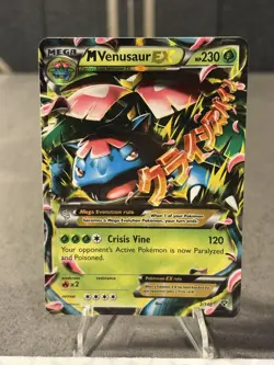 Pokemon XY Evolutions M Venusaur EX Holo Card 2/108 Full Art - Image 1