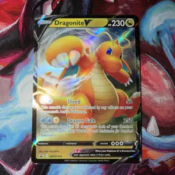 Dragonite V SWSH154 Black Star Promo Pokemon Card - Image 1
