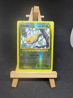 Weedle Reverse Holo 5/108 Evolutions Pokemon TCG Card - Image 1