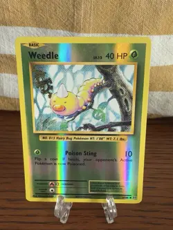 Weedle - 5/108 - Reverse Holo Common - XY Evolutions - Pokemon Card - Image 1
