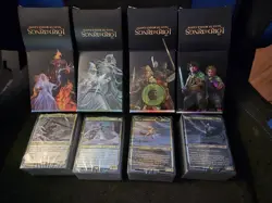 MTG The Lord Of The Rings Tales Of Middle Earth LTR Commander Deck Set of 4 195166205052 - Image 1