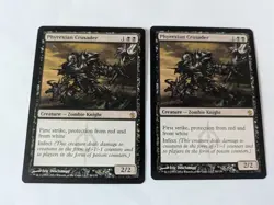 2 Phyrexian Crusader Mirrodin Besieged MTG NM Free shipping eith tracking - Image 1