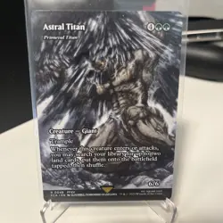 Astral Titan - Primeval Titan (Showcase) Final Fantasy: Through the Ages Regular - Image 1