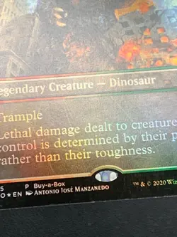 Godzilla, King of the Monsters 275 Promo Foil (Buy-A-Box) Ikoria MTG [5] - Image 5