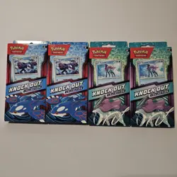 Pokemon TCG Knock Out Collection 4x Lot Sealed w/ Promo Cards - Image 1