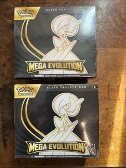 Pokemon Mega Evolution ETB Lot Of 2 Sealed Boxes - Image 1