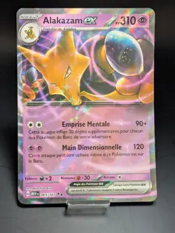 Carte Pokemon Alakazam EX 065/165 Pokemon 151 EV3.5 MEW - Ecarlate & Violet - Image 1