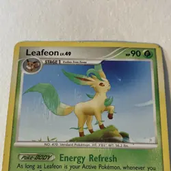 Leafeon 45/111 Uncommon Regular Rising Rivals Pokemon TCG Card English - Image 2