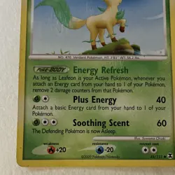 Leafeon 45/111 Uncommon Regular Rising Rivals Pokemon TCG Card English - Image 3