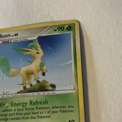 Leafeon 45/111 Uncommon Regular Rising Rivals Pokemon TCG Card English - Image 4