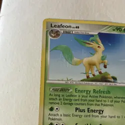 Leafeon 45/111 Uncommon Regular Rising Rivals Pokemon TCG Card English - Image 5