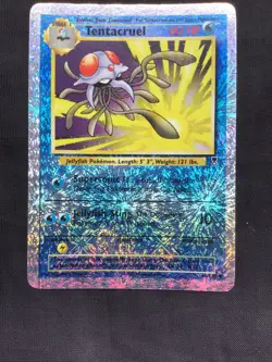 Pokemon Cards: Legendary Collection Reverse Holo: Tentacruel 66/110 - Image 2