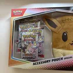 Pokemon TCG Prismatic Evolutions Accessory Pouch Special Collection Box Sealed.. - Image 2