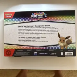 Pokemon TCG Prismatic Evolutions Accessory Pouch Special Collection Box Sealed.. - Image 3