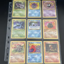 🌈 Pokemon Fossil Set Complete Pokemon Fossil Set Common+Uncommon Cards 🌈 - Image 1