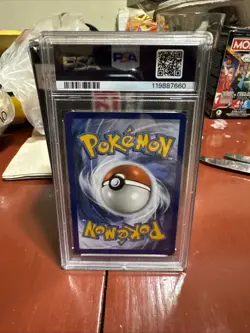 Pokemon Mimikyu TCG Holo Promo SWSH136 25th Celebrations PSA 9 - Image 2