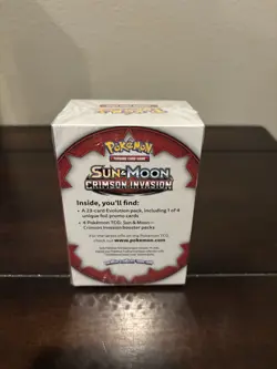Pokemon Sun and Moon Crimson Invasion PreRelease Kit Sealed Build Battle - Image 2