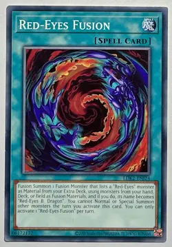 Red-Eyes Fusion LDK2-ENJ24 (LP) Common Unlimited Yu-Gi-Oh! Card TCG - Image 1