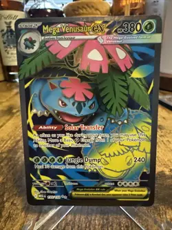 Pokemon TCG Mega Venusaur Ex 155/132 Full Art Mega Evolutions Mint/Near Mint - Image 2