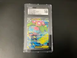 CGC 10 Gem Mint - Mega Venusaur ex 155/132 - Pokemon TCG: Mega Evolution - Image 1