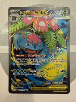 Pokemon TCG - Mega Venusaur EX 155/132 Mega Evolution - NEAR MINT - Image 1