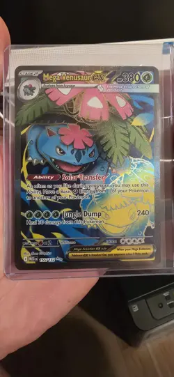 Pokemon TCG Mega Venusaur EX 155/132 Ultra Rare Mega Evolution MINT - Image 1