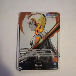 NAMI LEADER OP03-040 ALT ART ONE PIECE CARD ENGLISH - MINT - Image 1