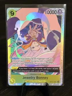 One Piece TCG English OP13-108 Jewelry Bonney SR Foil NM - Image 1