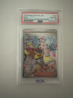 Paldea Evolved #269/193 Iono Special Illustration Rare PSA 10 - Image 1