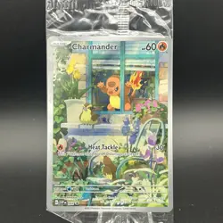 SEALED Charmander 044 SVP EN Pokemon Obsidian Flames ETB Promo Scarlet & Violet - Image 1