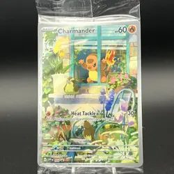 SEALED Charmander 044 SVP EN Pokemon Obsidian Flames ETB Promo Scarlet & Violet - Image 1