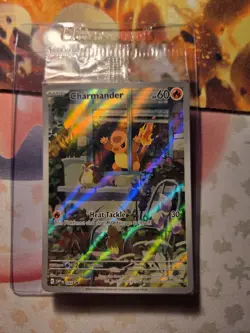 SEALED Charmander 044 SVP EN Pokemon Obsidian Flames ETB Promo Scarlet & Violet! - Image 1