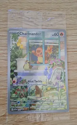 Charmander 044 SVP EN Pokemon Obsidian Flames ETB Promo Scarlet & Violet SEALED - Image 1