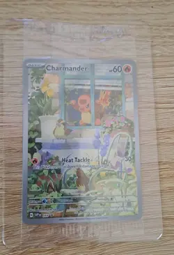 Charmander 044 SVP EN Pokemon Obsidian Flames ETB Promo Scarlet & Violet SEALED - Image 2