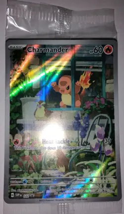 SEALED Charmander 044 SVP EN Pokemon Obsidian Flames ETB Promo Scarlet & Violet - Image 1