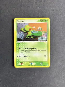 Pokemon TCG Treecko EX Crystal Guardians 67/100 Reverse Holo Common - LP/NM - Image 1