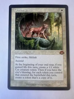 Magic the Gathering- Ocelot Pride - Modern Horizons 3 (MH3)( Retro Frame) #6 - Image 2