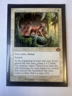 Magic the Gathering- Ocelot Pride - Modern Horizons 3 (MH3)( Retro Frame) #6 - Image 4