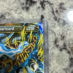 Mega M Charizard EX 108/106 Secret Rare XY Flashfire set Holo Pokemon Card LP-NM - Image 2