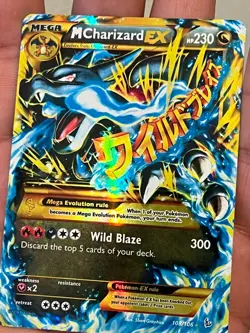 Mega Charizard EX 108/106 Secret Rare XY Flashfire Pokemon Card NM - Image 5