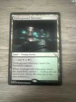 Underground Mortuary Non-Foil Card Murders at Karlov Manor 0271 - Image 1