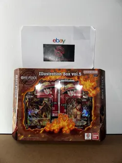 $30 OFF One Piece TCG Illustration Box VOL 5 + VOL 6 COMBO ✅INHAND✅✅🆓🚚✅ - Image 5