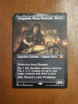 Yawgmoth, Thran Physician *Borderless* [DMR] Dominaria Remastered - Image 1