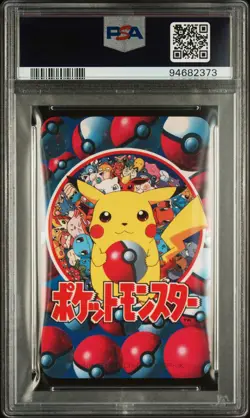 1998 POKEMON TELEVI-KUN MAGAZINE PLAYING CARDS 2 OF HEARTS PINSIR/SCYTHER PSA 9 - Image 2
