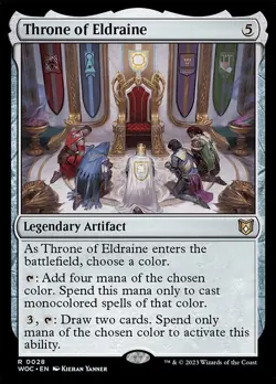 Throne of Eldraine - Commander: Wilds of Eldraine - NM - Magic the Gathering MTG - Image 1
